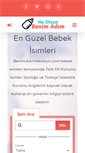 Mobile Screenshot of benimadimneolsun.com